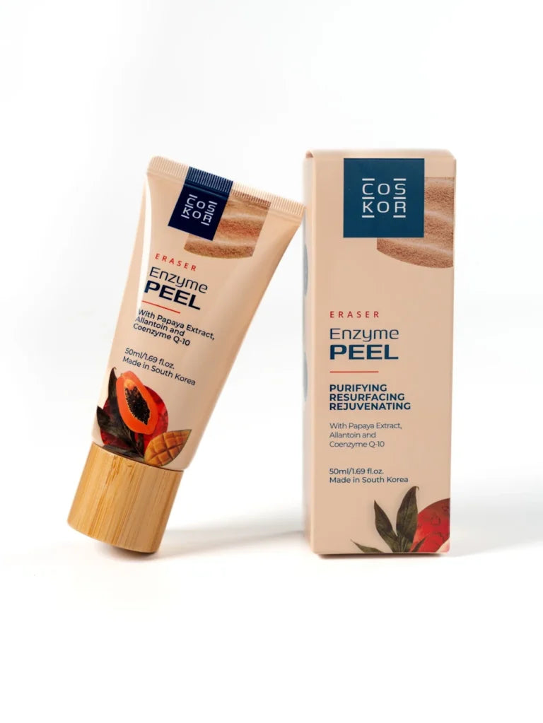 COSKOR Eraser Enzyme Peel tube and box